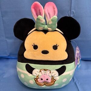 Squishmallows Official Kellytoy Easter Squad (8 Inch, Minnie Mouse)